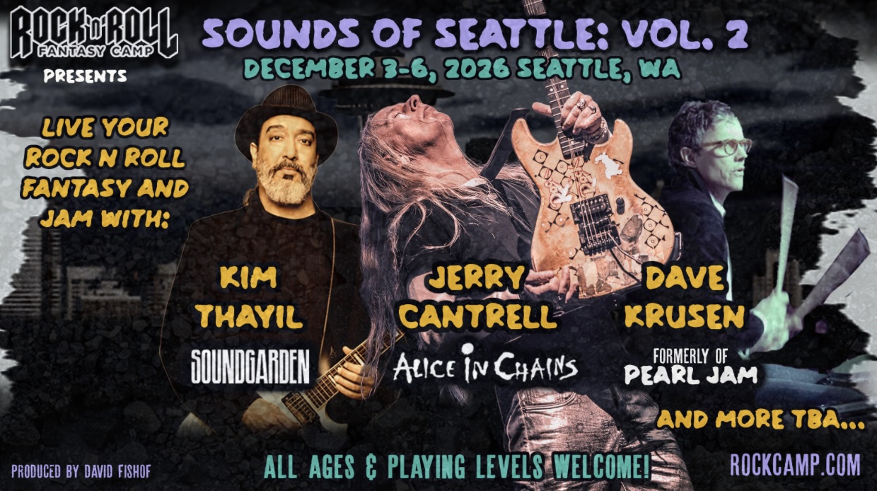 Soundgarden、Alice in Chainsらが参加する「Sounds of Seattle Rock Cam…