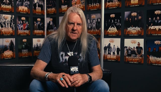 SAXONのフロントマン、ビフ・フォード（Biff Byford）がPolandのMystic Festivalのインタ…