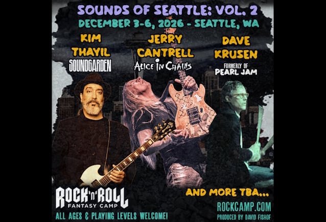 「Sounds Of Seattle: Vol. 2」ロックキャンプが2026年12月3〜6日開催。ジェリー・キャントレ…